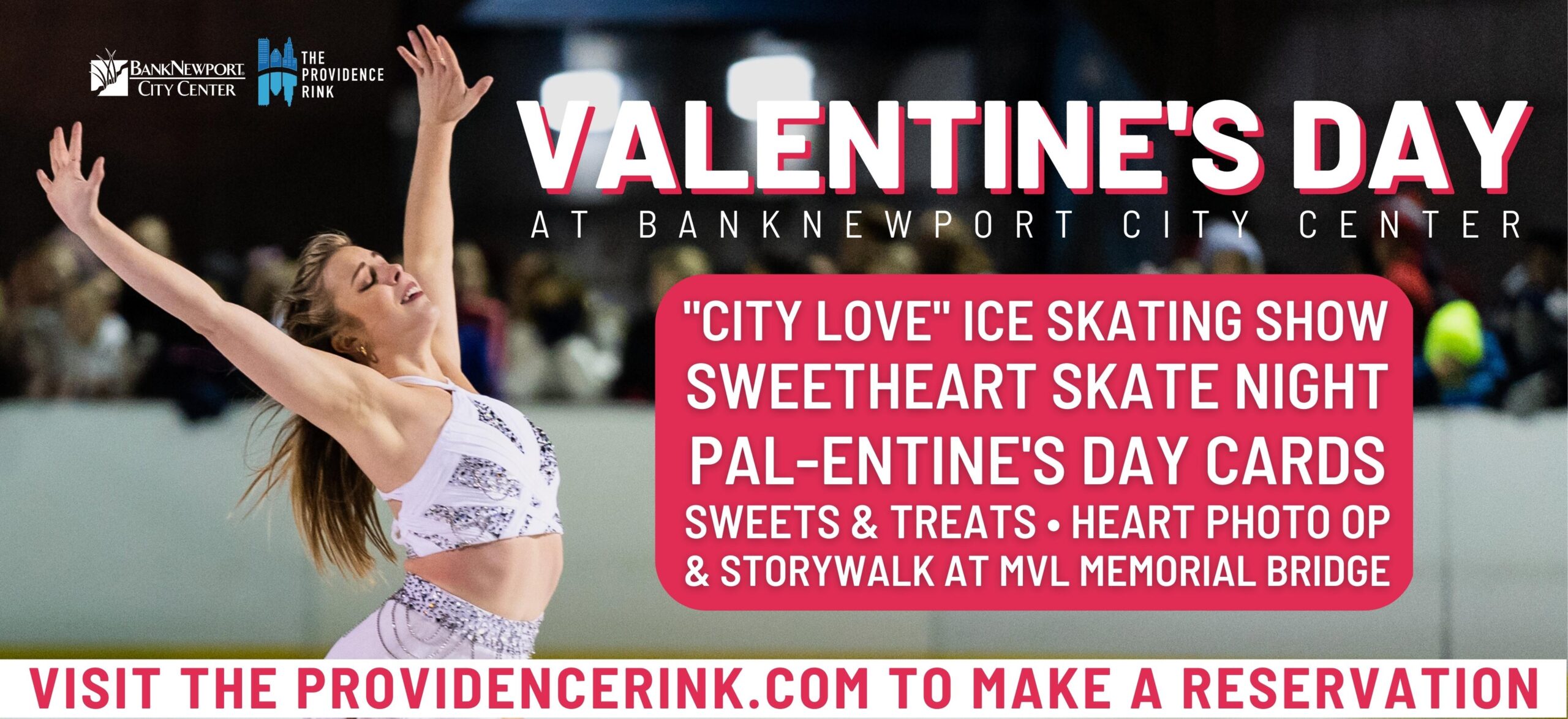 2/14 Valentine's Day - Sweetheart Skate - The Providence Rink